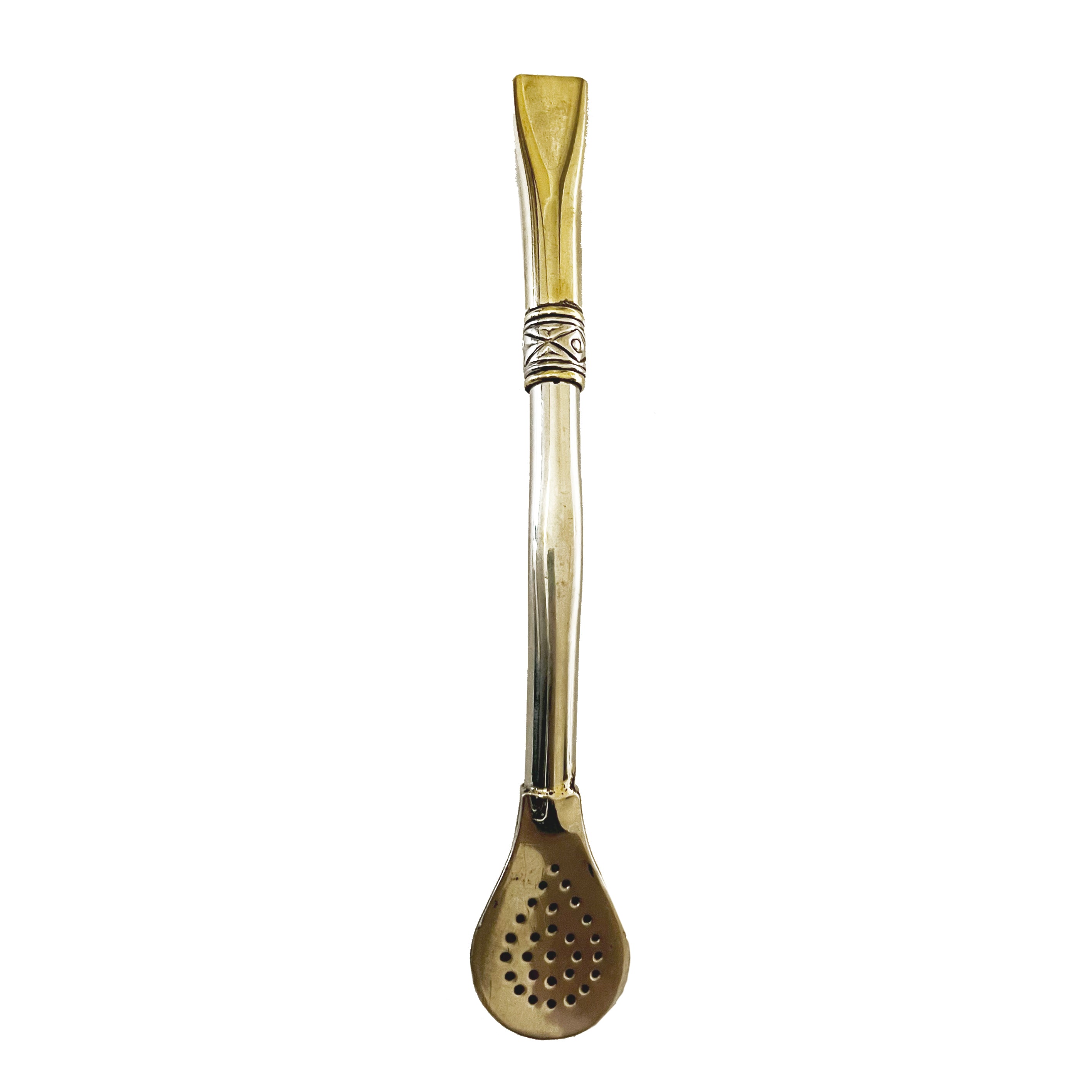 BOMBILLÓN URUGUAYO ALPACA + BRONCE