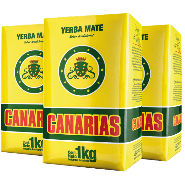Yerba Mate Canarias Pack x3 1kg