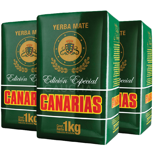 Yerba Mate Canarias Edición Especial Pack x3 1kg