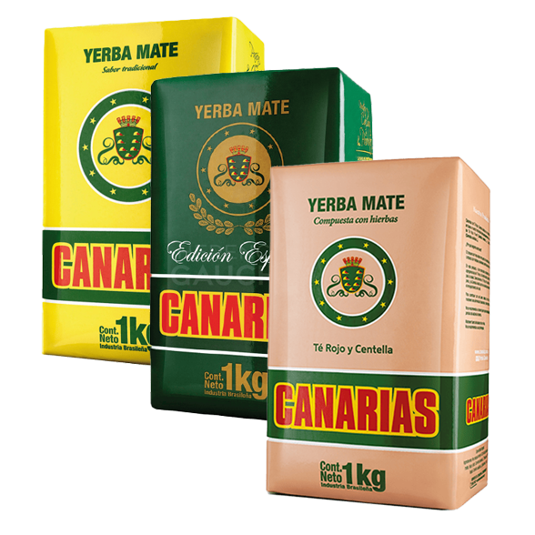 Pack Degustación Yerba Canarias – 3 x 1kg