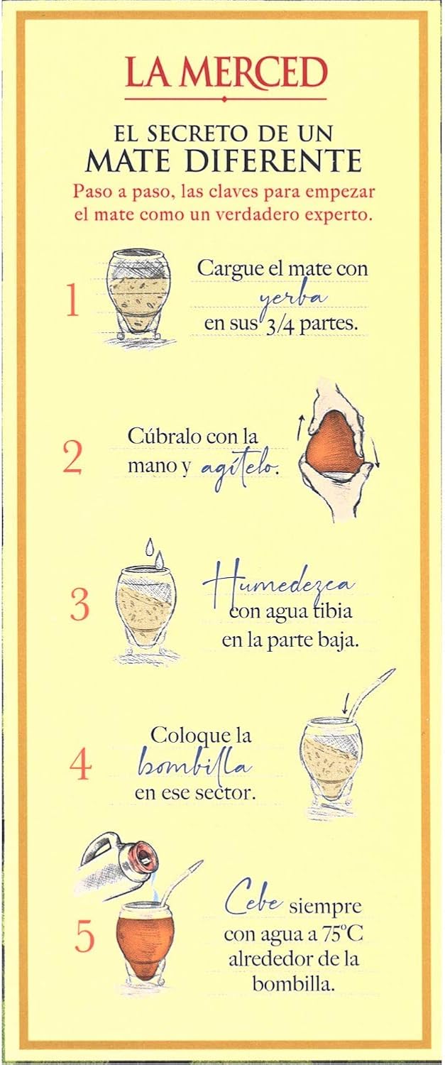 Yerba Mate La Merced - Campo Sur - Suavidad - Serena 500g.