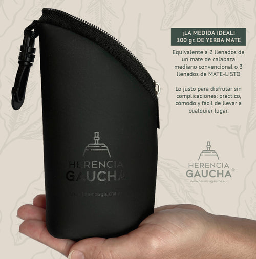 HERENCIA GAUCHA | Yerbera de Neopreno 100 gr. (CHICA)