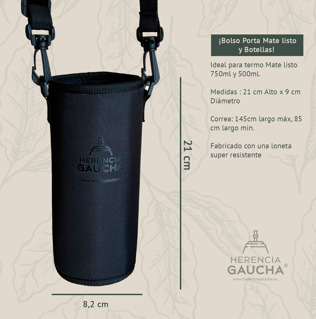 Bolso porta mate listo / porta botellas !