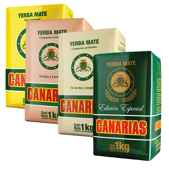 Pack Degustación Yerba Canarias – 4 x 1kg
