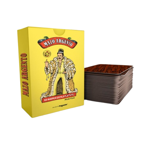 MAZO DE CARTAS ARGENTO - Mazo estilo español / Argentino