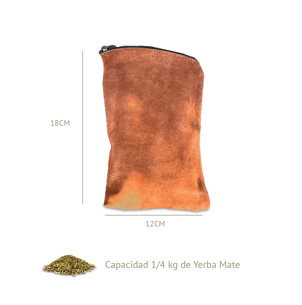 HERENCIA GAUCHA - Yerbera de Gamuza 1/4 Kg