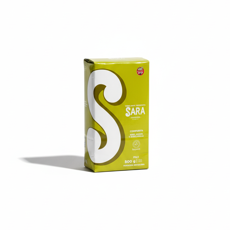 YERBA MATE SARA CON ANÍS, MENTA Y MANZANILLA 500GR - Edición Limitada