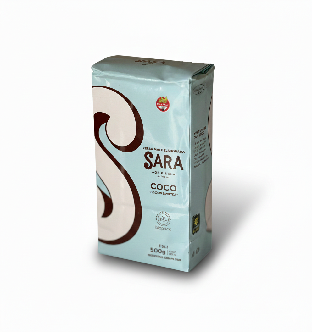 YERBA MATE SARA CON COCO 500GR - Edición Limitada