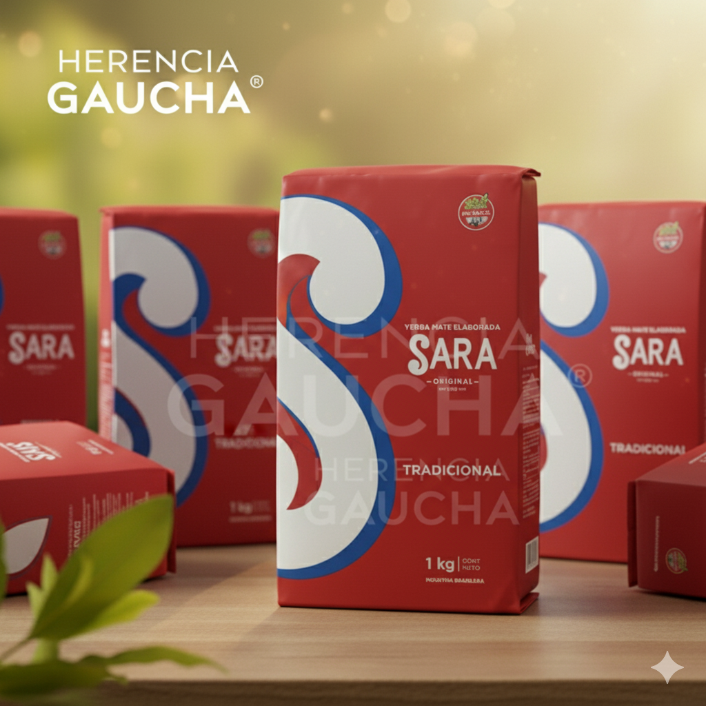 Yerba Mate Sara Roja, TRADUCIONAL 1kg