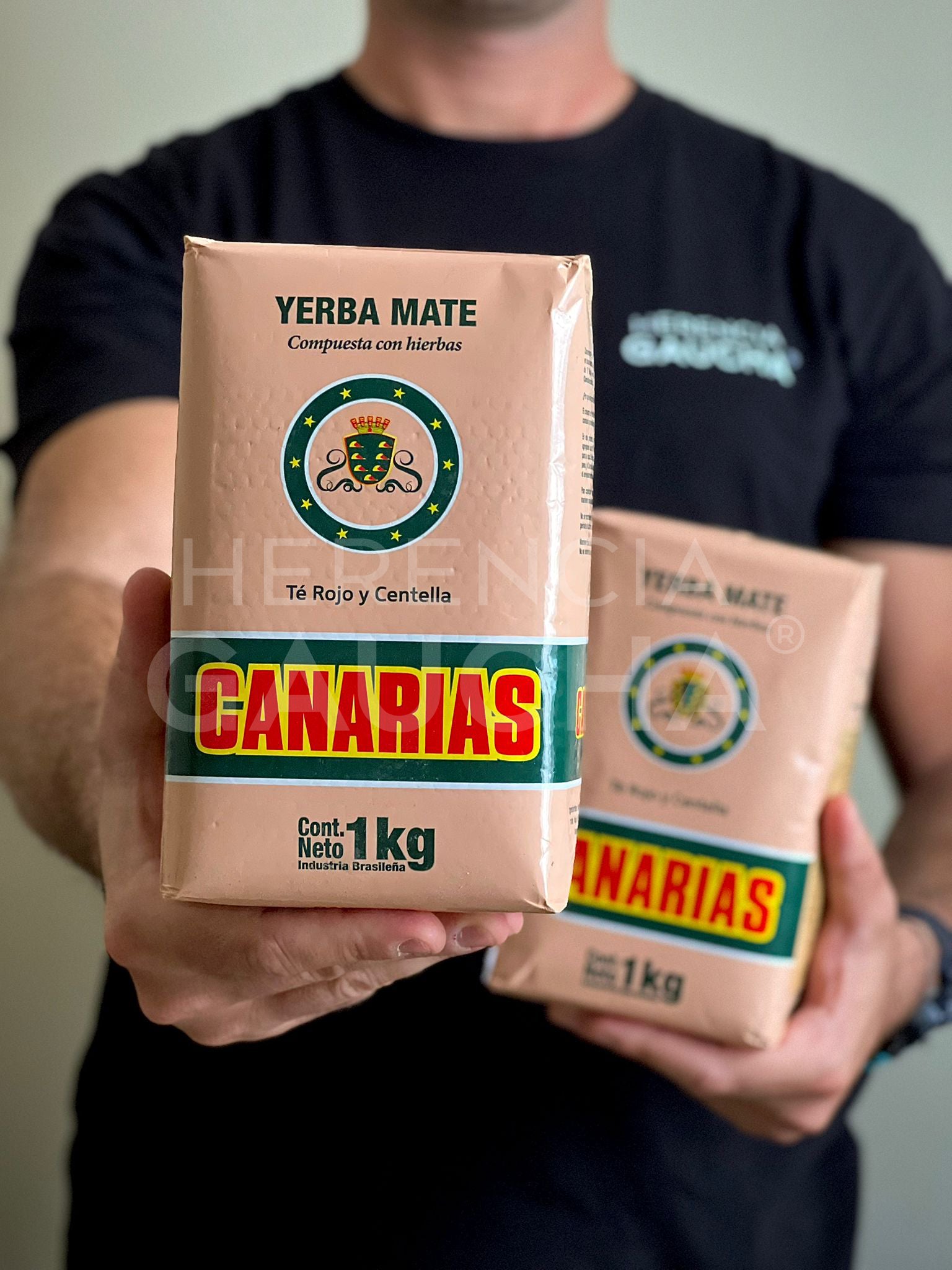 Yerba Mate Canarias Té Rojo y Centella 1kg