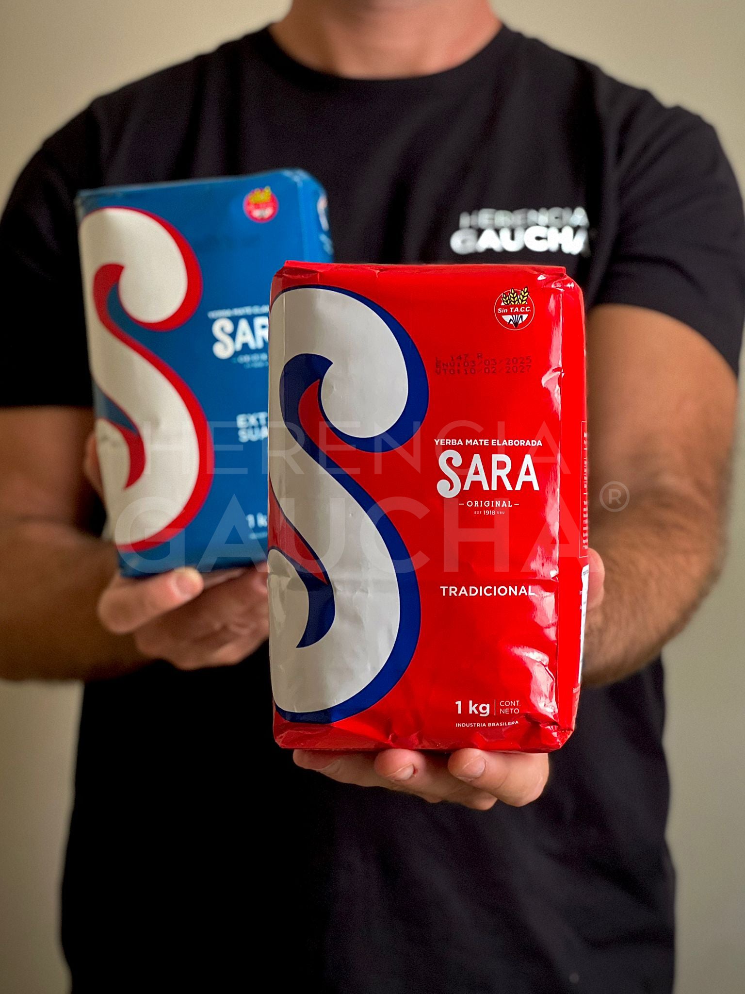 Yerba Mate Sara Roja, TRADUCIONAL 1kg