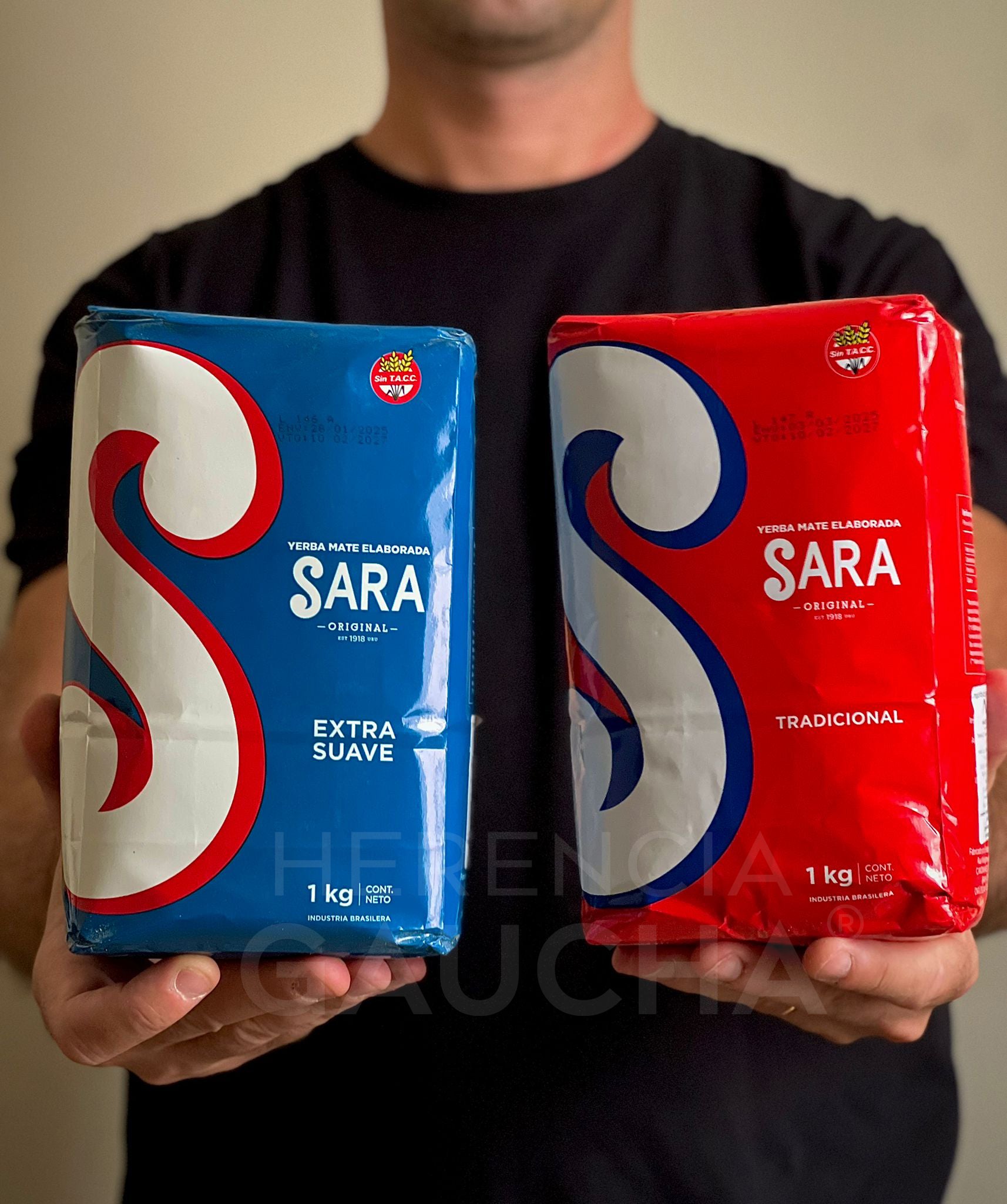 Yerba Mate Sara Roja, TRADUCIONAL 1kg
