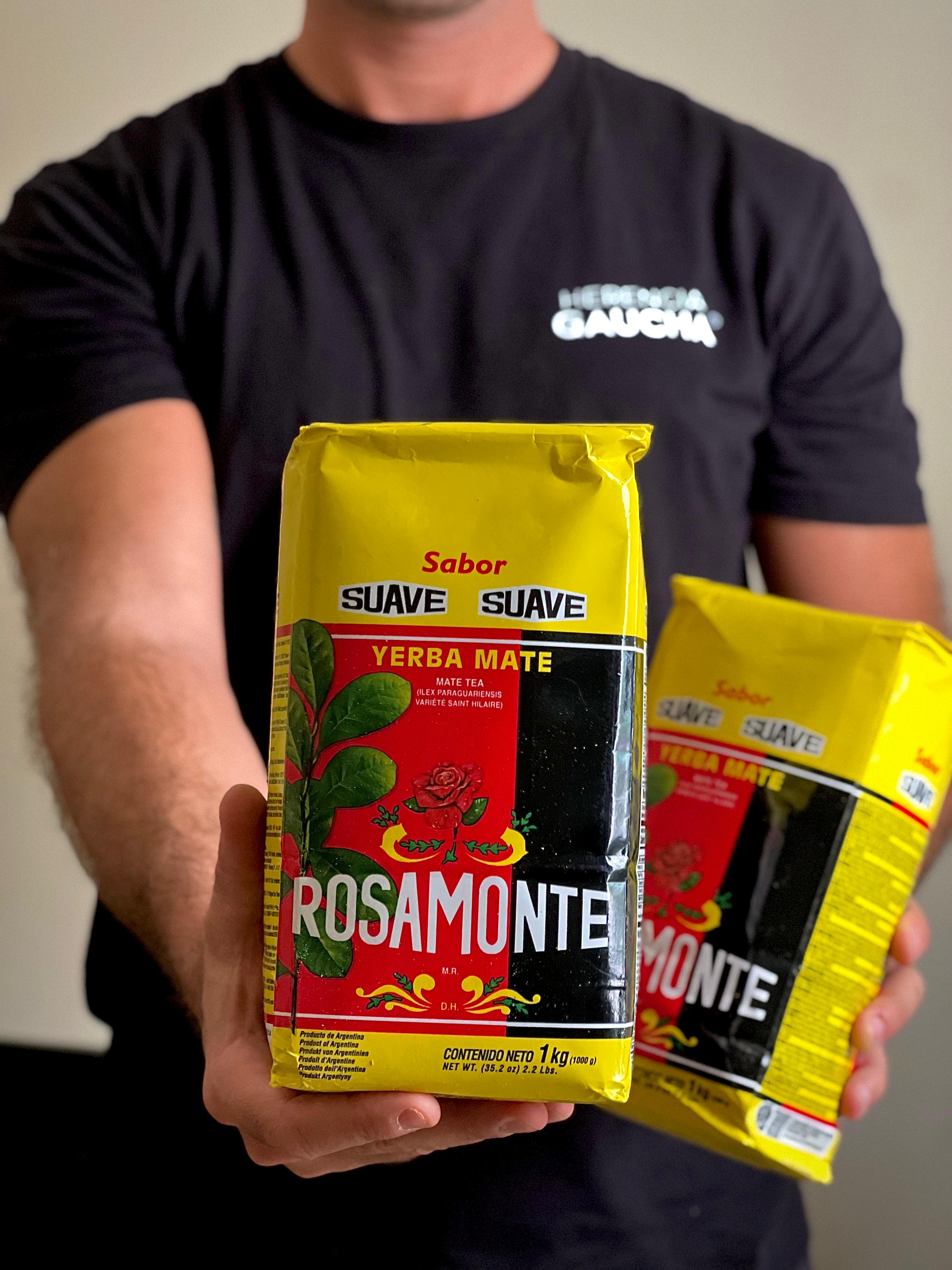 Yerba Mate Rosamonte Suave 1kg