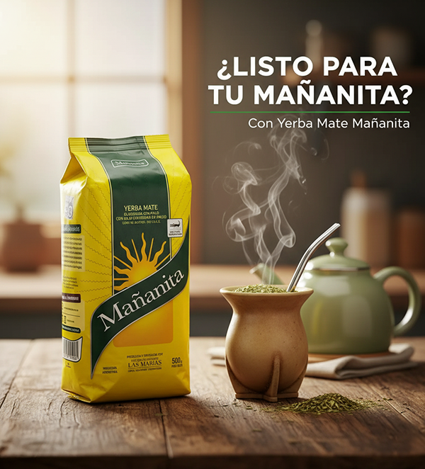 Yerba Mate MAÑANITAS 500g