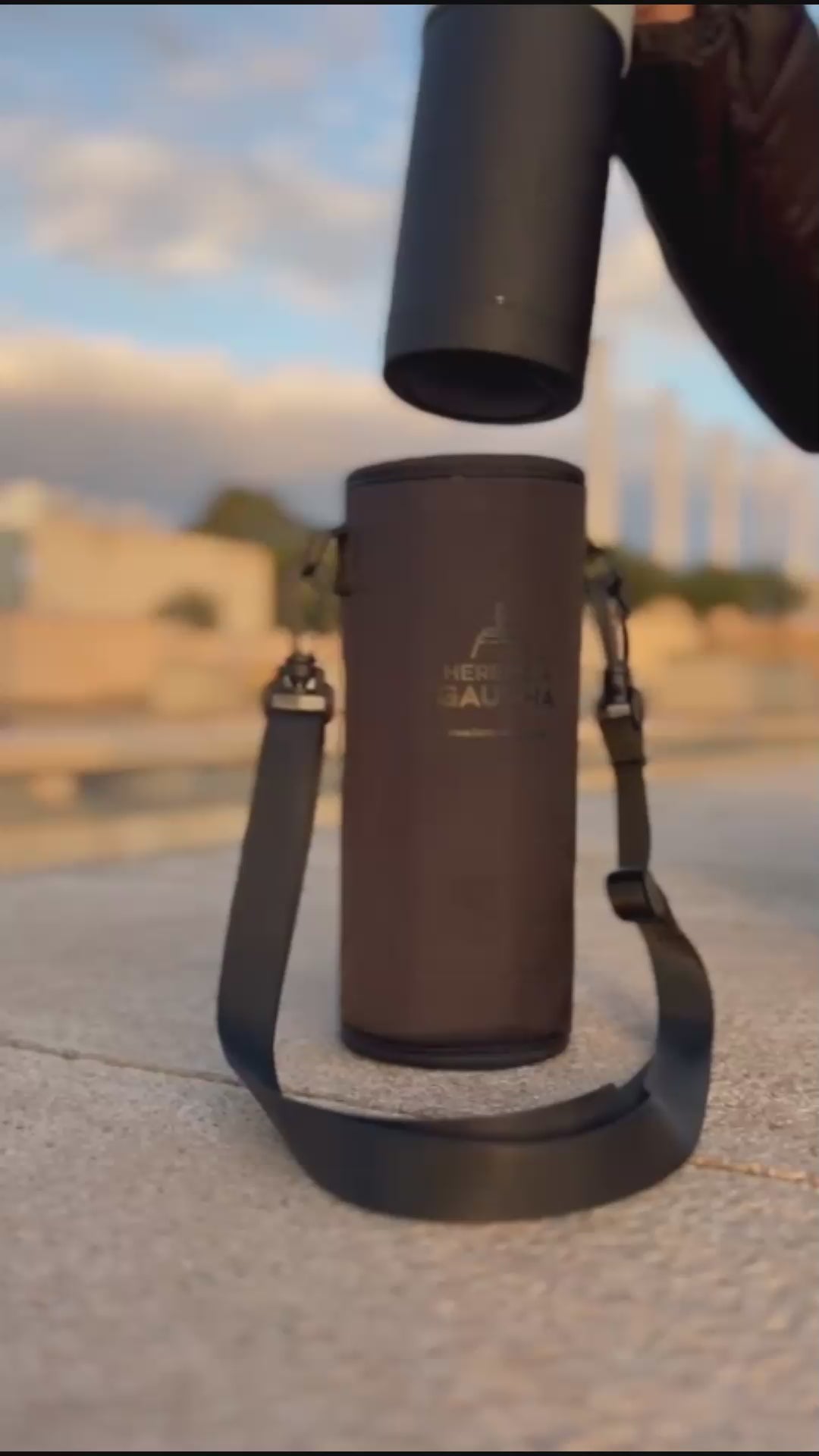 Bolso porta mate listo / porta botellas !